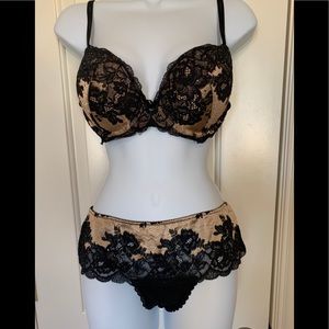 Push Up Bra and matching panty.